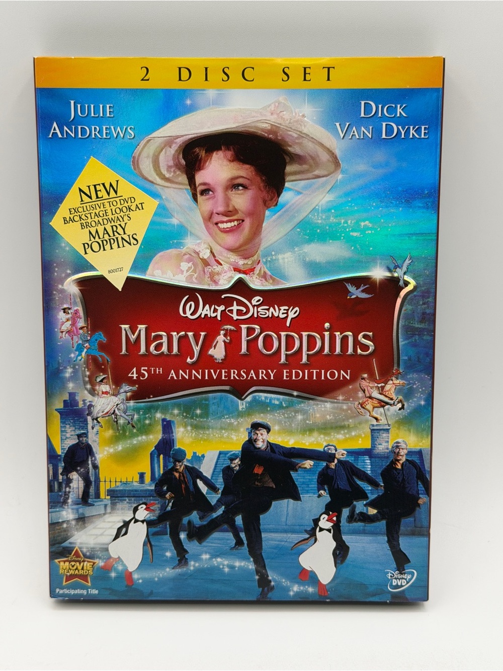 Mary Poppins (DVD, 2009, 2-Disc Set) 45th Anniversary Special Edition Widescreen